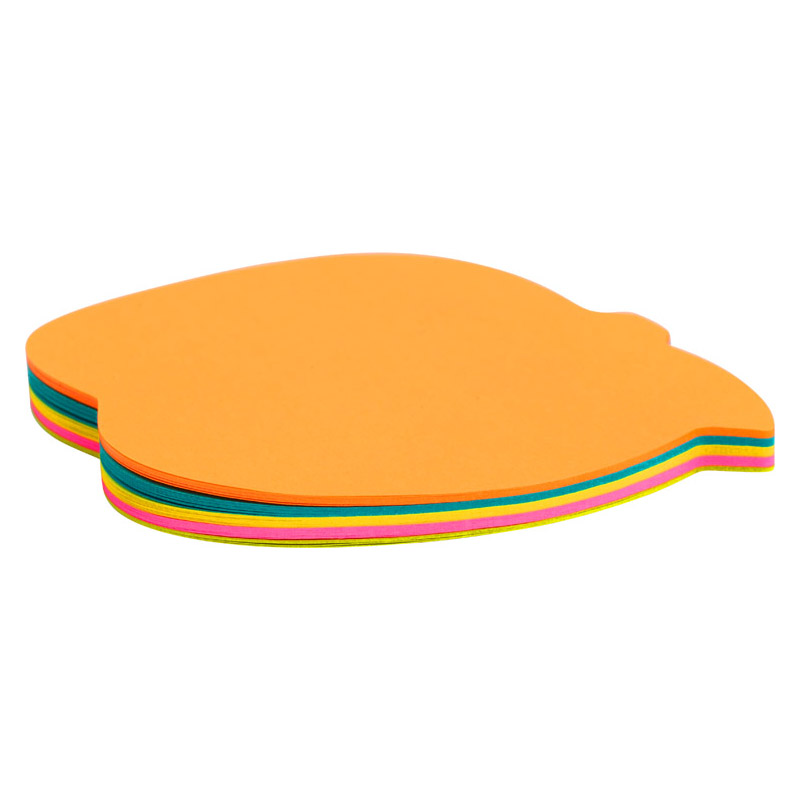 Блок паперу з клейким шаром Axent 2443-04-A 70x70 мм, 50 аркушів, яблуко